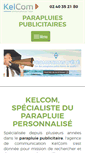 Mobile Screenshot of parapluie-publicitaire-pro.com
